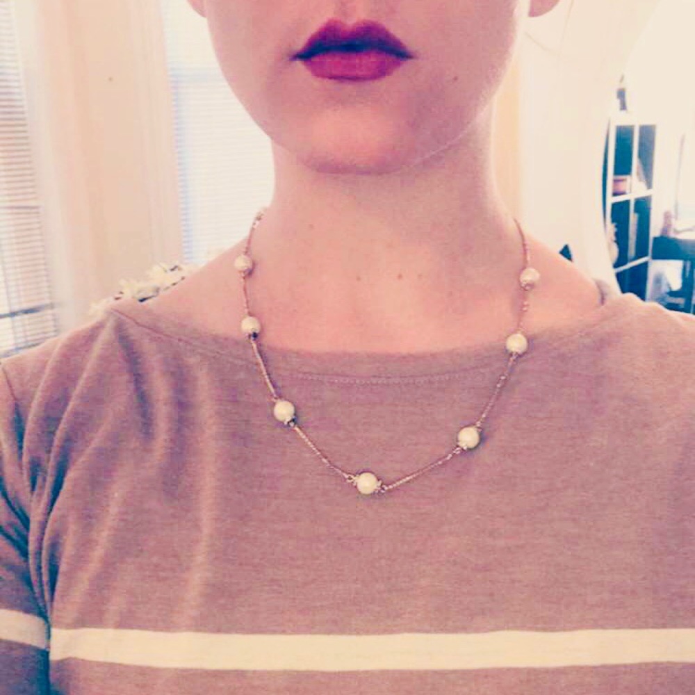 Kate Spade ♠️ NWT Pearls of Wisdom necklace - Picture 4 of 4